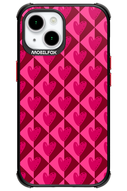 Holiday Heartss - Apple iPhone 15