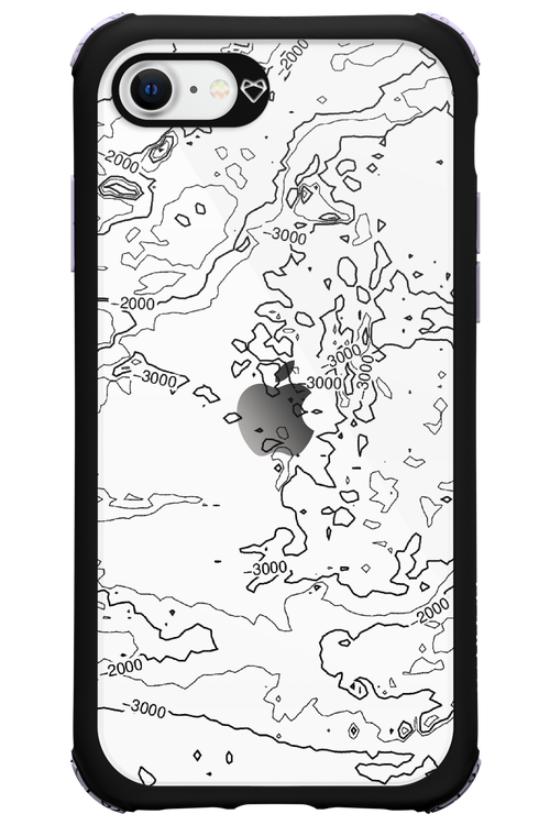 Contour Map - Apple iPhone SE 2022