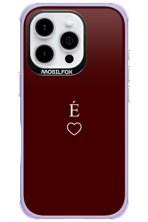 E Burgundia II 2.0 - Apple iPhone 16 Pro