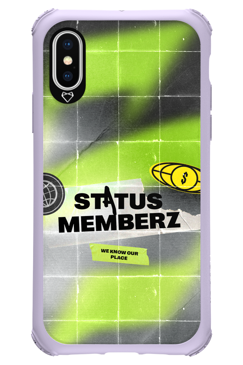 Status Memberz - Apple iPhone XS
