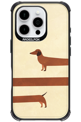 Stretchy Dog - Apple iPhone 16 Pro