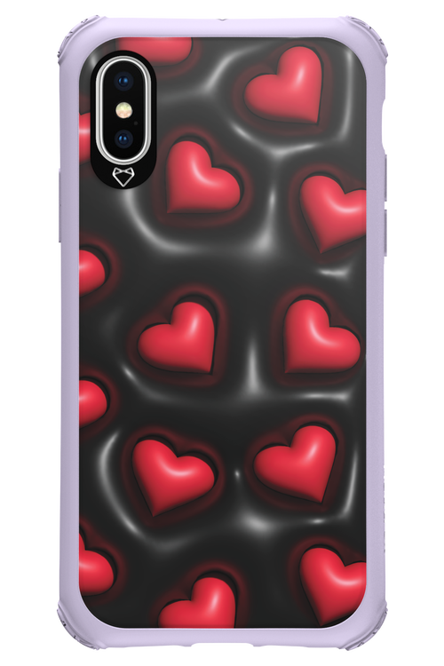 Hearts in love - Apple iPhone XS