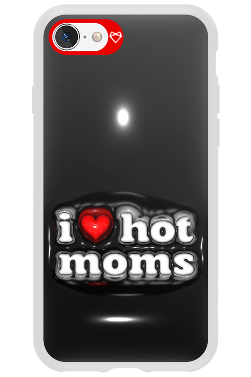 I love hot moms puffer - Apple iPhone 8