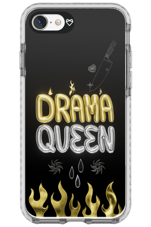 Drama Queen Black - Apple iPhone 8