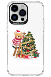 Christmas Bear (Transparent) - Apple iPhone 14 Pro Max