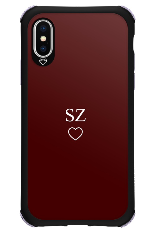 SZ Burgundia 2.0 - Apple iPhone X