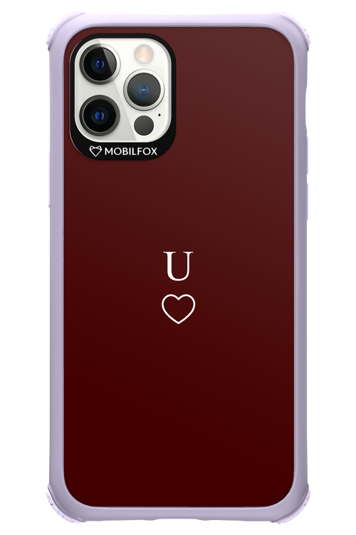 U Burgundia 2.0 - Apple iPhone 12 Pro