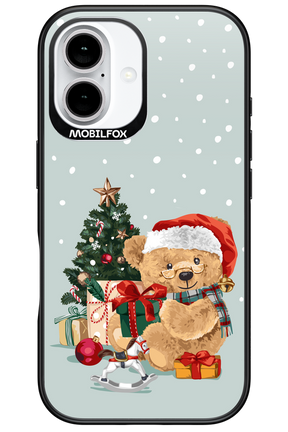 Merry Christmas Bear - Apple iPhone 16