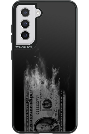 Money Burn B&W 2.0 - Samsung Galaxy S21 FE