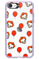 Mystery Clown (Transparent) - Apple iPhone SE 2020