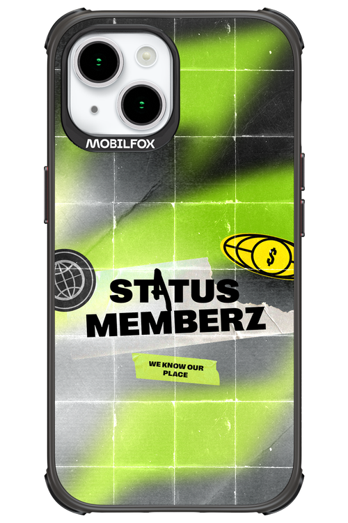 Status Memberz - Apple iPhone 15