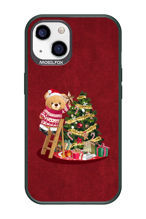 Christmas Bear (Burgundy) - Apple iPhone 13