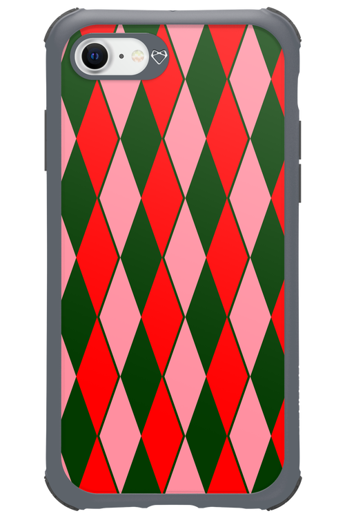 Retro Christmas - Apple iPhone 7