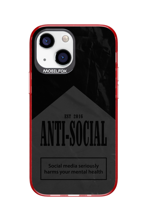ANTI-SOCIAL (BLVCK) 2.0 - Apple iPhone 13 Mini