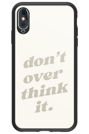 No OverThink - Apple iPhone XS Max