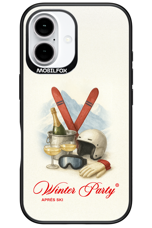 Winter Ski Party - Apple iPhone 16