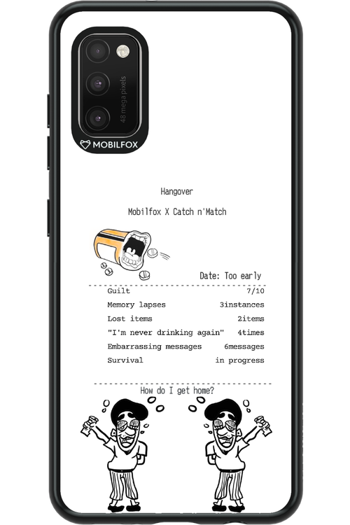 hangover - Samsung Galaxy A41