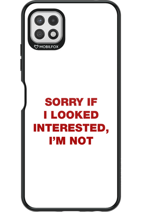 I'm not - Samsung Galaxy A22 5G