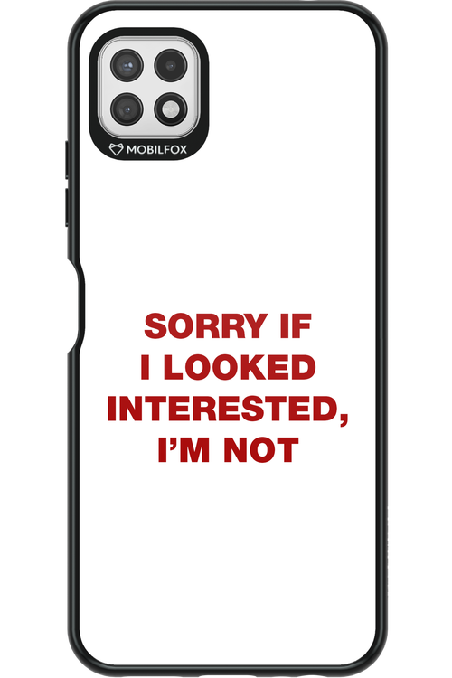 I'm not - Samsung Galaxy A22 5G