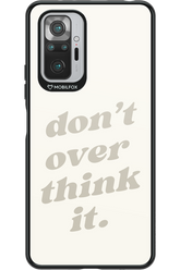 No OverThink - Xiaomi Redmi Note 10S