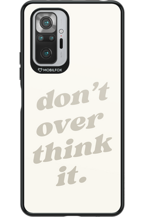 No OverThink - Xiaomi Redmi Note 10S