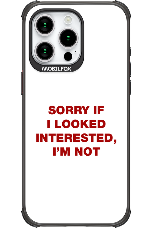 I'm not - Apple iPhone 15 Pro Max