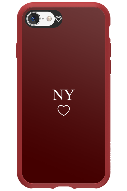 NY Burgundia 2.0 - Apple iPhone SE 2020