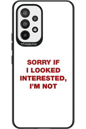 I'm not - Samsung Galaxy A53