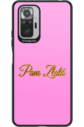 Pani Zlatá - Xiaomi Redmi Note 10S