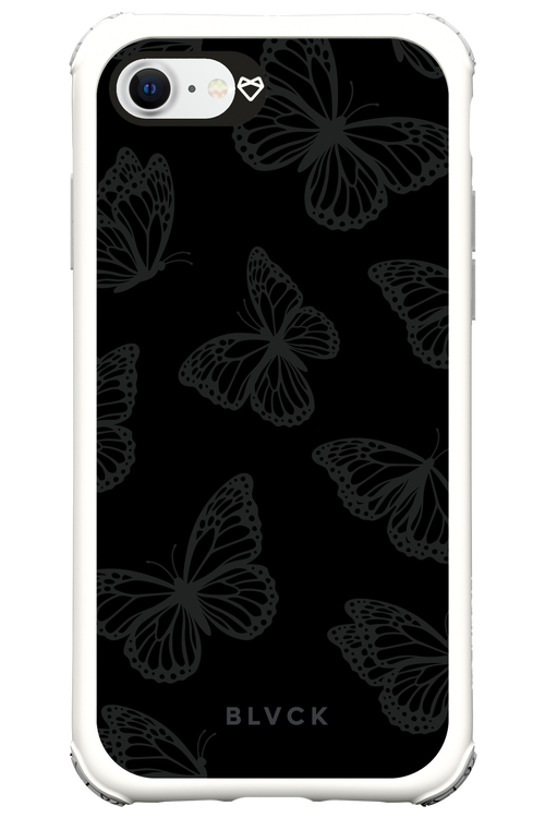 Black Butterflies - Apple iPhone 8