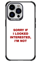 I'm not - Apple iPhone 13 Pro