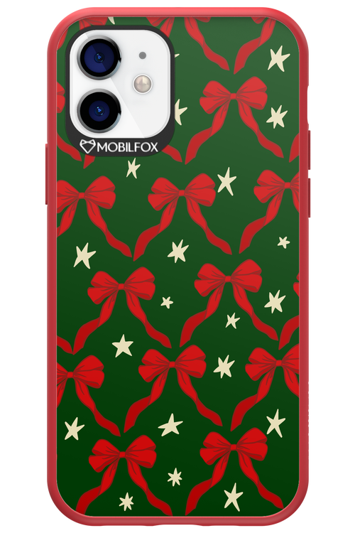 Bow & Stars (Green) - Apple iPhone 12