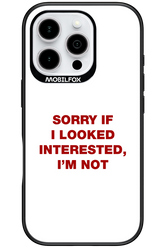 I'm not - Apple iPhone 16 Pro