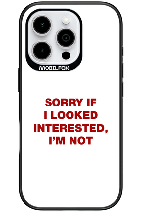 I'm not - Apple iPhone 16 Pro