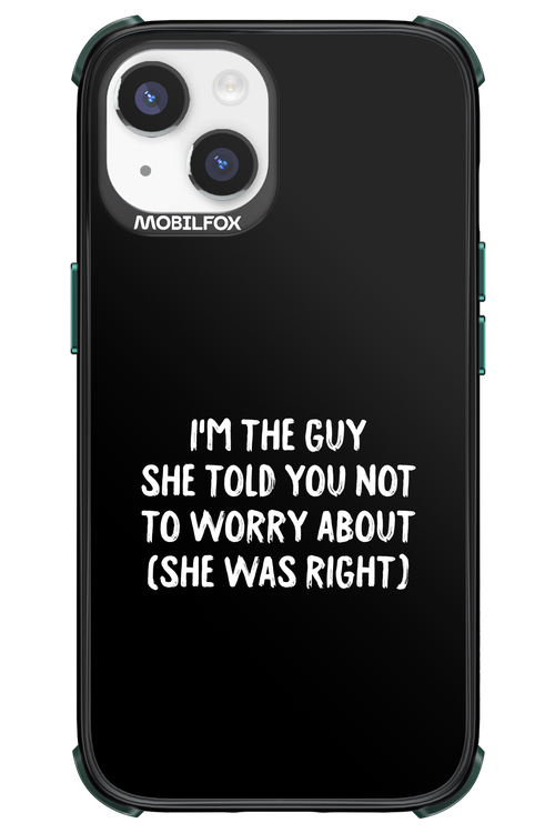 She was right 2.0 - Apple iPhone 14