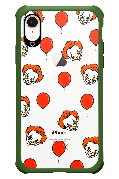Mystery Clown (Transparent) - Apple iPhone XR