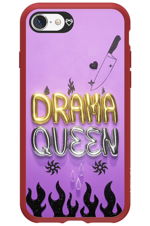 Drama Queen Purple - Apple iPhone SE 2020