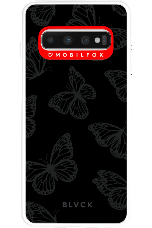 Black Butterflies - Samsung Galaxy S10