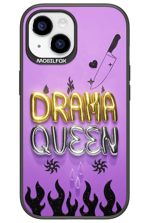 Drama Queen Purple - Apple iPhone 15