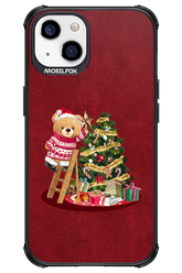 Christmas Bear (Burgundy) - Apple iPhone 13