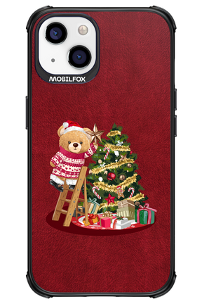 Christmas Bear (Burgundy) - Apple iPhone 13