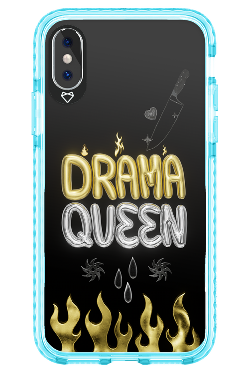 Drama Queen Black - Apple iPhone XS