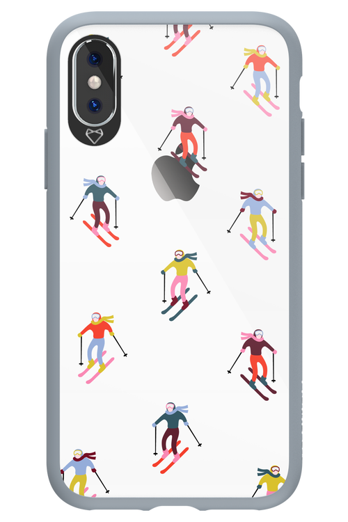 Snow Motion (Transparent) - Apple iPhone X