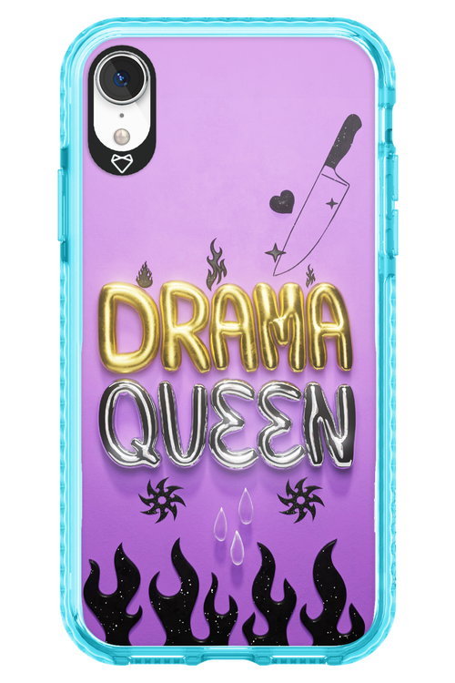 Drama Queen Purple - Apple iPhone XR