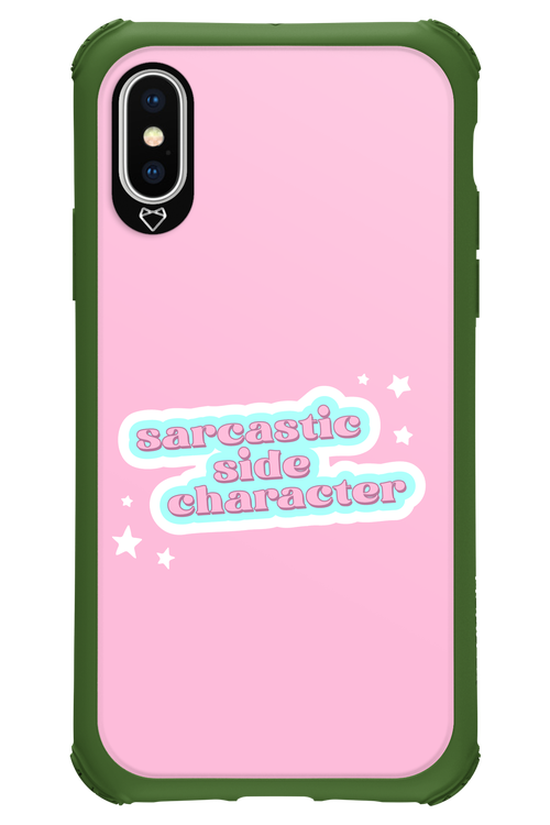 Sarcastic Pink - Apple iPhone X