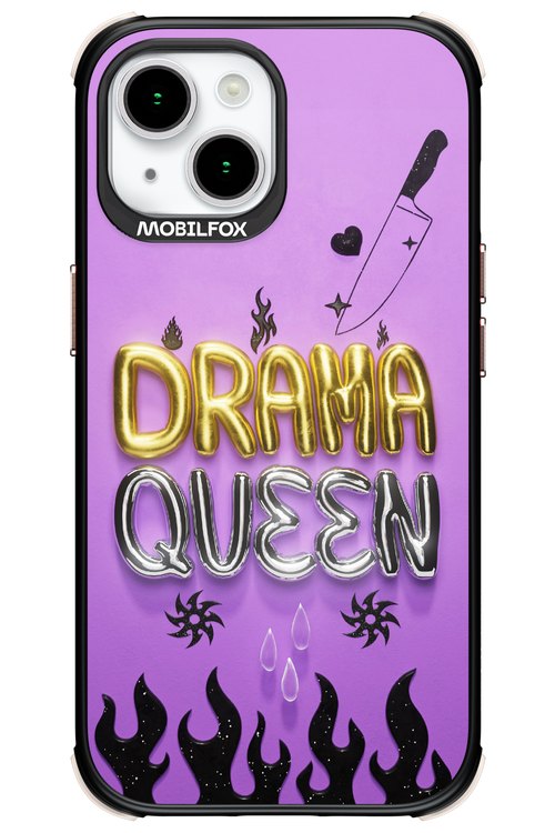 Drama Queen Purple - Apple iPhone 15