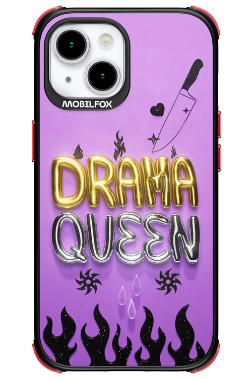 Drama Queen Purple - Apple iPhone 15