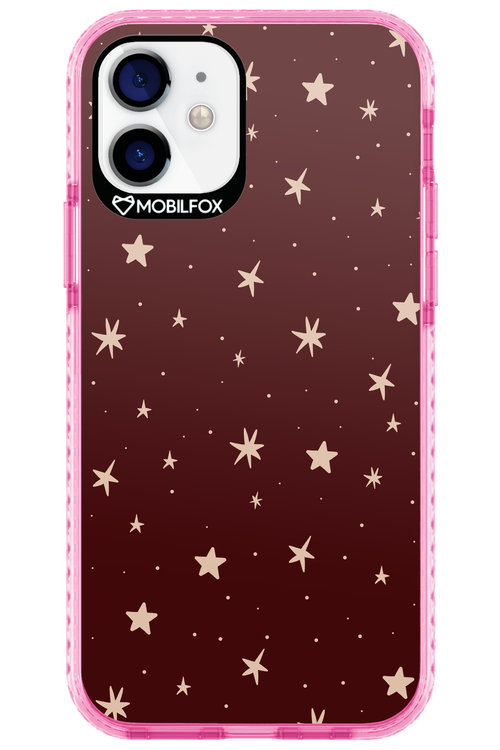 Burgundy Stars - Apple iPhone 12
