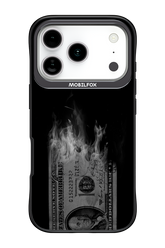 Money Burn B&W - Apple iPhone 17 Pro