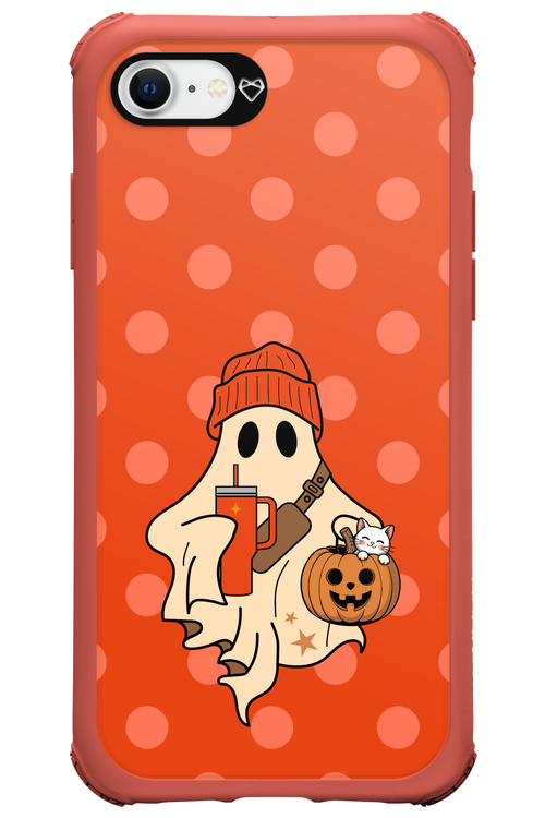 Ghost Girl (Orange) - Apple iPhone 8